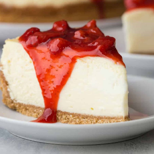 Nena's Gourmet | 1 Slice Of Strawberry Cheesecake